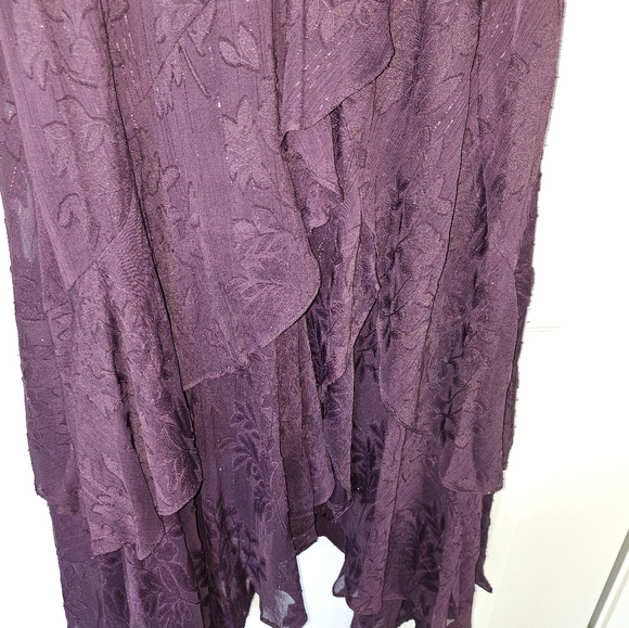 Deep purple cocktail dress - Picture 4 of 8